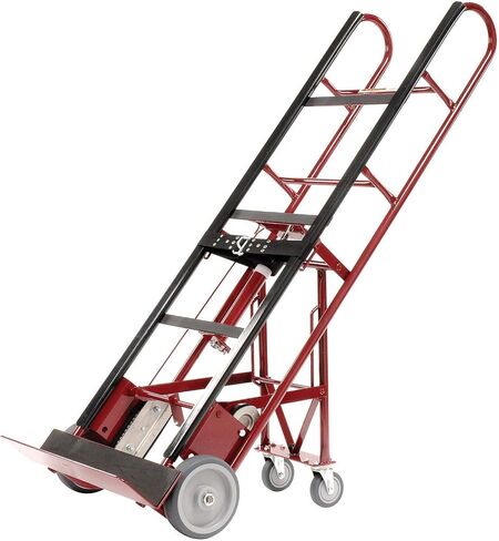 Global Industrial 4-Wheel Professional Appliance Hand Truck with Stair Climbing Wheels, 1200 Lb Capacity, Industrial Hand Truck with Ratcheting Nylon Strap in Saudi Arabia