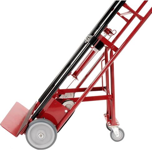 Global Industrial 4-Wheel Professional Appliance Hand Truck with Stair Climbing Wheels, 1200 Lb Capacity, Industrial Hand Truck with Ratcheting Nylon Strap in Saudi Arabia