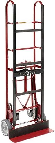 Global Industrial 4-Wheel Professional Appliance Hand Truck with Stair Climbing Wheels, 1200 Lb Capacity, Industrial Hand Truck with Ratcheting Nylon Strap in Saudi Arabia