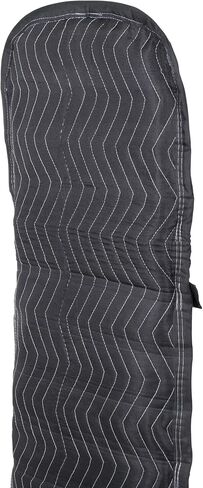 منتجات MyTee Ptyded Truck Cover - Round Top ، اللوازم المتحركة ، وسادة الحركة السوداء - القطن المنسوج/بولي - 50 "× 16" in Saudi Arabia