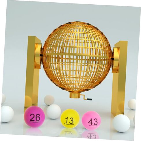 TOYANDONA 60pcs Raffle Balls for Bingo Games Premium Plastic Balls for Lottery Draws Party Activities and School Events Safe and Smooth Surface in Saudi Arabia
