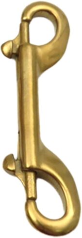 مثبتة مقطع مزدوجة مقطع ، غوص Scuba لـ BCD Clasp Chain Clip لربط طوق مقود الكلاب ، واستخدام المرآب ، دلو الماء ، 100 ملم الذهب in Kuwait