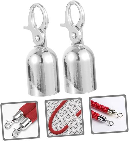 Doitool 2PCS end end caps السنانير سدادات نهاية السلك لسهولة التثبيت للفندق المنزلي والاستخدام في الحدث in Saudi Arabia
