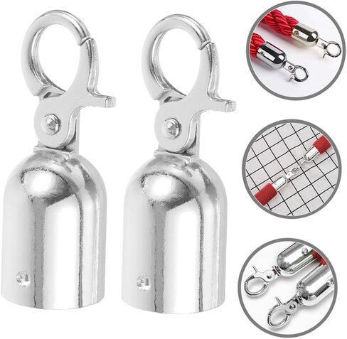 Doitool 2PCS end end caps السنانير سدادات نهاية السلك لسهولة التثبيت للفندق المنزلي والاستخدام في الحدث in Saudi Arabia