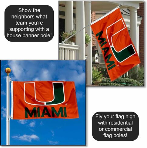 WinCraft Hurricanes Orange 3x5 Banner Flag in Saudi Arabia