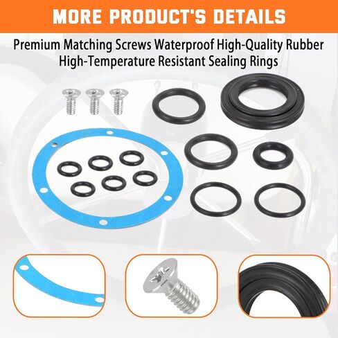 طقم إصلاح ختم التوجيه Helm Seal متوافق مع Sea Star ، إعادة بناء طقم الختم الهيدروليكي لسيارة Sea Star Helms OEM#HS5176 استبدال in Saudi Arabia