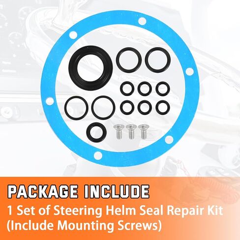 طقم إصلاح ختم التوجيه Helm Seal متوافق مع Sea Star ، إعادة بناء طقم الختم الهيدروليكي لسيارة Sea Star Helms OEM#HS5176 استبدال in Saudi Arabia