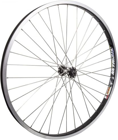WheelMaster 26" MTB Front Wheel - Weinmann Dm30 Rim, Alloy Hub, QR, Black in Saudi Arabia
