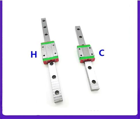 MGN15 H MGN7 C MGN9 C من 100 مم إلى 1000 مم شريحة سكة حديد مصغرة 1PCS دليل خطية MGN+1PCS MGN Carriage 3D Part 1PCs (MGN9 C ، 450mm) in Saudi Arabia