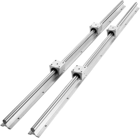 2pcs دليل الدليل الخطي SBR12 SBR16 SBR20 SBR25 800-2200MM و 4PCS COLLE COLLES MOTION SUMPLIS in Kuwait