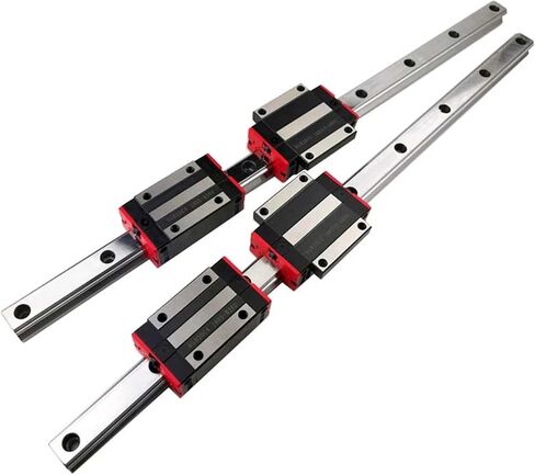 HGR15 15mm دليل الخطي طول HGR15 200 250 300 350 400 450 500 550 600 700 800 مم+ HGH15CA أو HGW15CC كتلة CNC LINER LINER (1 HGW15CC و 1 RAIL ، 650mm) in Saudi Arabia