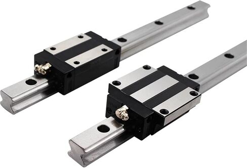 HGR15 15mm دليل الخطي طول HGR15 200 250 300 350 400 450 500 550 600 700 800 مم+ HGH15CA أو HGW15CC كتلة CNC LINER LINER (1 HGW15CC و 1 RAIL ، 650mm) in Saudi Arabia