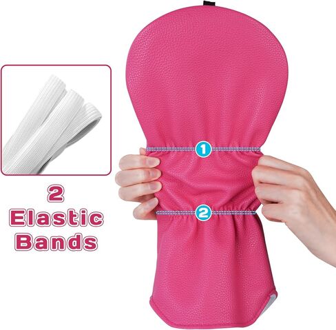 Craftsman Golf Lipstick Diamond Handbag Bow Pink 460 CC Golf Driver Headcover Cover Gift for Women in Saudi Arabia