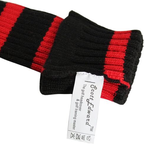 Scott Edward Golf Headcovers for Woods مجموعة من 3 Fits Well Driver (460cc) Wood و Hybrid (UT) التغيير المثالي لأسلوب الجولف الكلاسيكي المخطط in Saudi Arabia