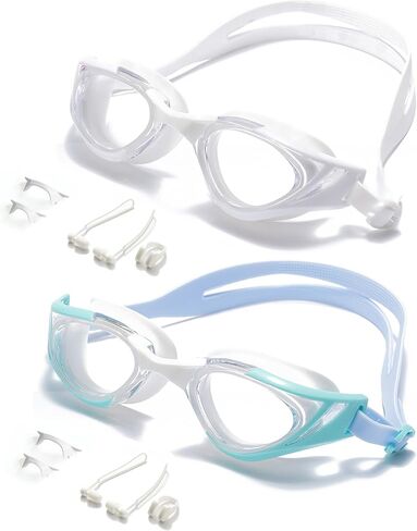seasprint 2PCS Swim Goggles, Super Clear View,Goggles Swimming Adult, Suitable for All Kinds of Swimming Programs in Saudi Arabia