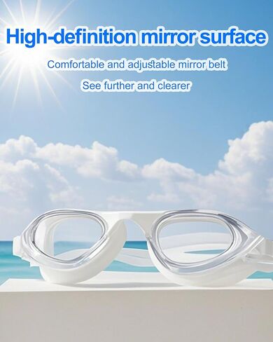 seasprint 2PCS Swim Goggles, Super Clear View,Goggles Swimming Adult, Suitable for All Kinds of Swimming Programs in Saudi Arabia