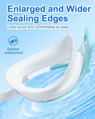 seasprint 2PCS Swim Goggles, Super Clear View,Goggles Swimming Adult, Suitable for All Kinds of Swimming Programs in Saudi Arabia