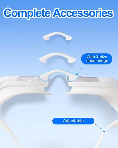 seasprint 2PCS Swim Goggles, Super Clear View,Goggles Swimming Adult, Suitable for All Kinds of Swimming Programs in Saudi Arabia