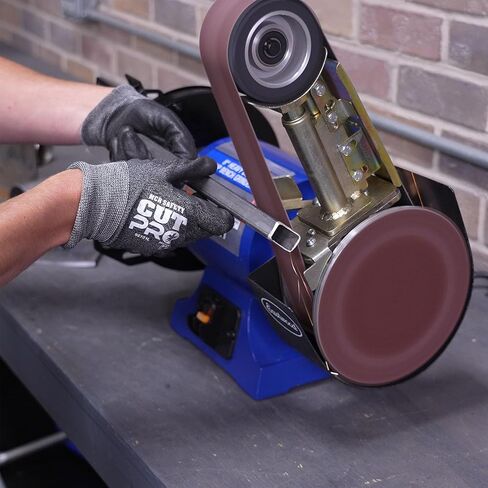 Eastwood Versa-Grind 2x36 مرفق مطحنة الحزام | يناسب المطاحن مقاعد البدلاء مع 5/8 بوصة. رمح القطر | موصى به للطاحنات مع محرك 1 حصان والحد الأقصى للسرعة 3600 دورة في الدقيقة in Kuwait