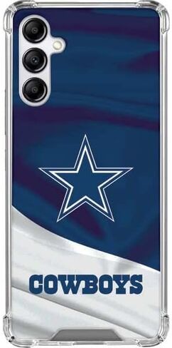 Skinit Clear Phone Case متوافق مع Galaxy A14 5G - تصميم NFL Dallas Cowboys مرخص رسميًا in Saudi Arabia