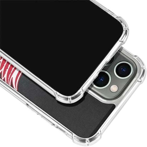 Skinit Clear Phone Case Compatible with iPhone 14 Pro - Officially Licensed NHL Detroit Red Wings Black Background Design in Saudi Arabia