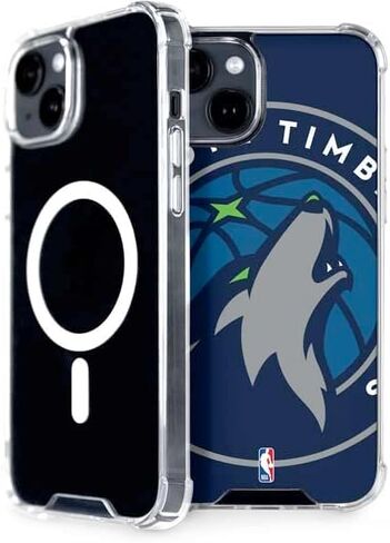 حالة Skinit Phone Case متوافقة مع Magsafe iPhone 13 - NBA Minnesota Timberwolves مرخص رسميًا in Saudi Arabia