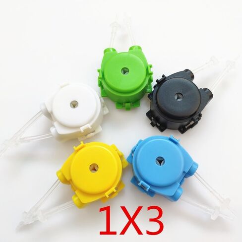 12V/24V Colour Mini Peristaltic Pump Dosing Pump For Aquarium Lab Analytical Water(Black,24V whole pump) in Saudi Arabia