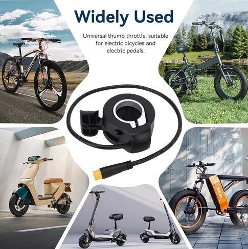 Thumb Throttle ، E دراجة خنق الدراجة الكهربائية Scooter Throttle Mini Bike Thumb Thumb Thumb 130x الدراجة الكهربائية عصارة الخانق مسرعات الدراجات الكهربائية الملحقات الكهربائية in Saudi Arabia