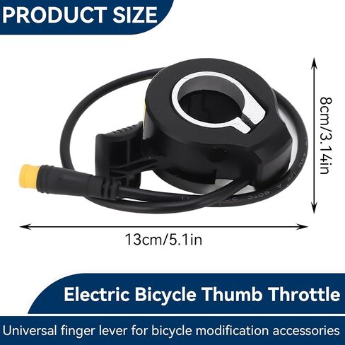 Thumb Throttle ، E دراجة خنق الدراجة الكهربائية Scooter Throttle Mini Bike Thumb Thumb Thumb 130x الدراجة الكهربائية عصارة الخانق مسرعات الدراجات الكهربائية الملحقات الكهربائية in Saudi Arabia