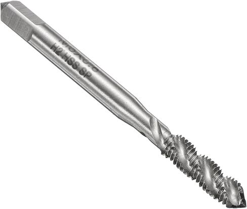 Uxcell Spiral Flute Thread Taps 6-32 UNC 2B Machine Thoulding Bit ، أداة إصلاح المسمار غير المطلية ، الصلب M2 عالي السرعة (HSS) in Saudi Arabia