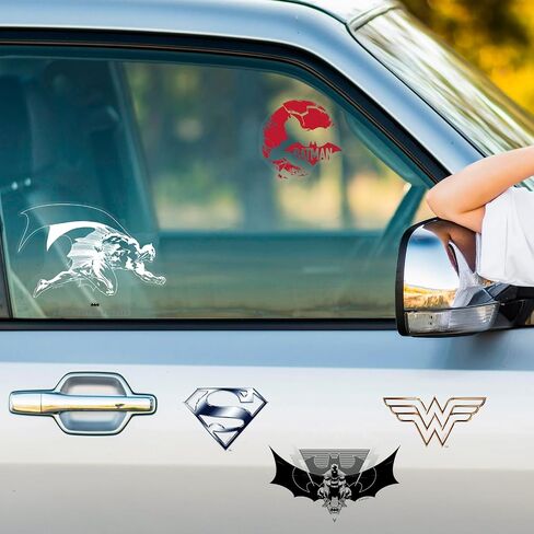 Anime Car Stickers 2pcs/Set, Adult Crazy Adventure Car Stickers Decal, Waterproof Automotive Decals for Motorcycle Truck, Cartoon Vinyl Decal for Car Window Bumper Laptop Skateboard Wall Decor in Saudi Arabia