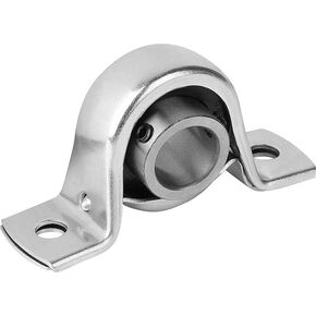 5/8" SBPP 202-10 Pressed Steel Pillow Block Mounted Baring Set Screw Locking in Saudi Arabia