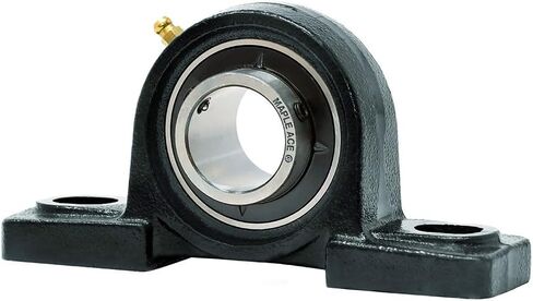 Maple Ace UCP213-40 وسادة كتلة تحمل 2-1/2 "التجويف ، 2-bolt ، المحاذاة الذاتية ، والخدمة الثقيلة (الكمية 2) in Saudi Arabia