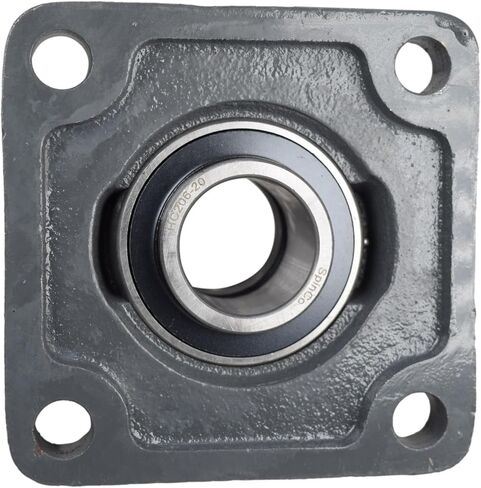 1-1/4" Four Bolt Flange Bearing W/Collar HCFS206-20 NANF206-20 by SpinCo in Saudi Arabia