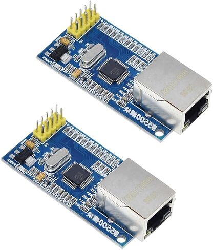 ​​2pcs W5500 Ethernet LAN Module: SPI 3.3V/5V TCP/IP Controller for STM32/W5100 Replacement​ in Saudi Arabia