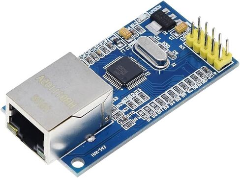 ​​2pcs W5500 Ethernet LAN Module: SPI 3.3V/5V TCP/IP Controller for STM32/W5100 Replacement​ in Saudi Arabia