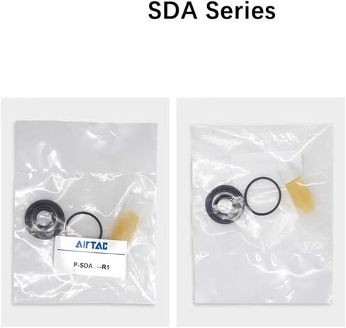 1PCS مجموعة إصلاح P-SDA12/16/20/22/32/40/50/63/80/100-R1R2 حلقة الختم (P-SDA12-R1) in Kuwait