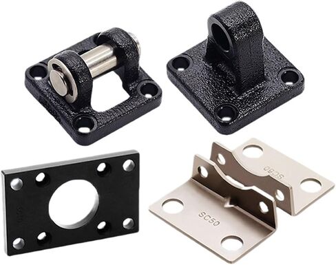 1PCS SC Series Cylinder Accessories CA/CB/FA/LB Bore 32mm/40mm/50mm/63mm/80mm. (CB-80) in Saudi Arabia