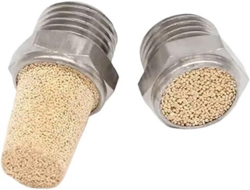 1PCS العادم كاتم الصوت مسطح/THROTTLE BSL/BESL/BSLM M5 1/8 "1/4" 3/8 "1/2" مرشح ضوضاء تركيبات كاتم الصوت (BSL-03) in Saudi Arabia