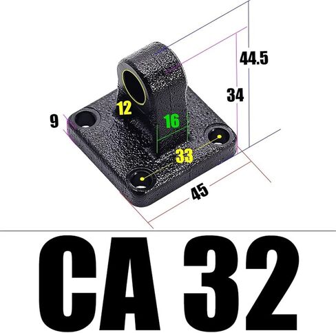 1PCS SC Series Cylinder Accessories CA/CB/FA/LB Bore 32mm/40mm/50mm/63mm/80mm. (CB-80) in Saudi Arabia
