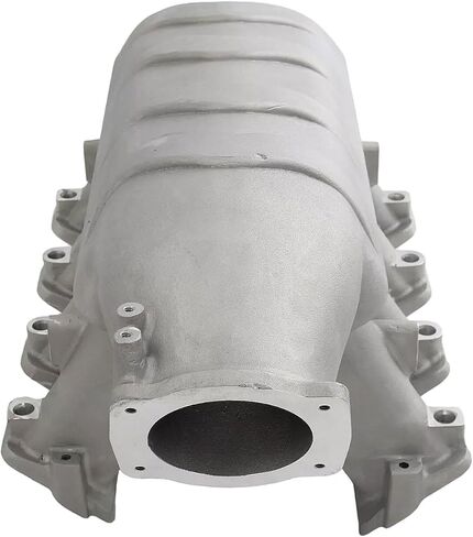 HI-RAM EFI SHEAKE MNIFOLD Aluminium 102mm Bore متوافق مع GM LS3 L76 L92 L99 CHEVY 6.0L 6.2L V8 300-117 (102 مم أسود) in Saudi Arabia