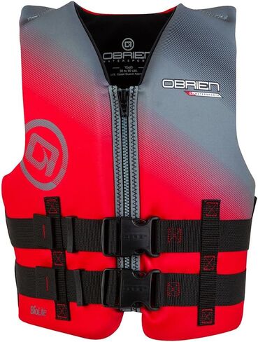 O'Brien Youth V-Back LTD CGA Life Jacekt (55-85lbs) Red in Saudi Arabia