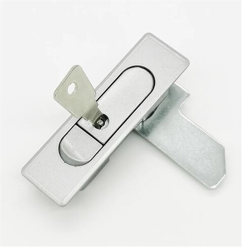 AB509-1-2 Plane Lock Distribution Box Control Cabinet Switch Bounce Lock MS510 Iron Cabinet Network Chassis Lock 1Pcs(Matte with Key) in Saudi Arabia
