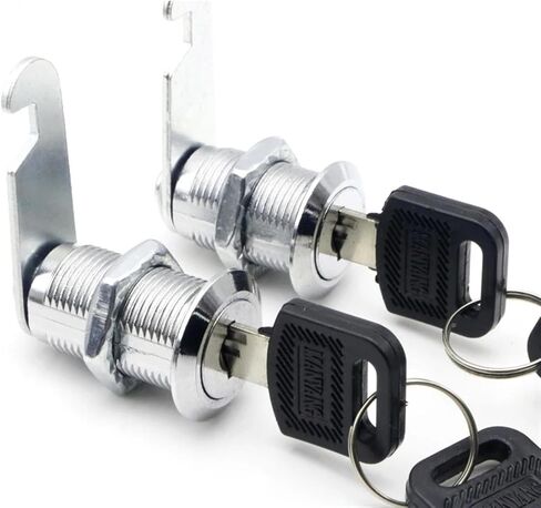 Cam Lock with 16 20 30mm for Outdoor Mailbox File Cabinet Tool Box Locker Furniture Hardware Rarelock MX06 1Pcs(Key Aliked 16mm) in Saudi Arabia