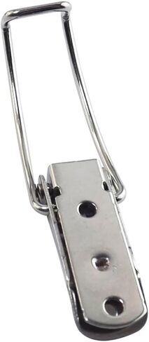 Spring Toggle Latch Car Cabinet Boxes Spring Loaded Latch Catch Stainless Steel Hasp Toolbox Buckle 115A-B 1Pcs(201Stainless SteelA) in Saudi Arabia