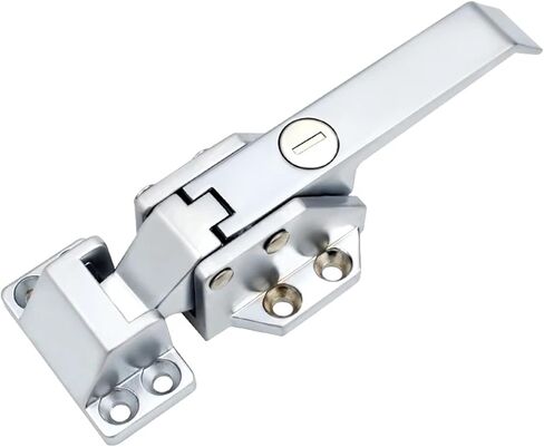 Industrial Freezer Handle Oven Door Hinge Cold Storage Store Industrial Lock Latch Hardware Pull Part Equipment Plant 1Pcs(with Key) in Saudi Arabia