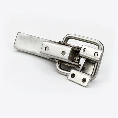 Heavy Duty Toggle Hasp Stainless Steel Large Toggle Hasp Latch Heavy Equipment Latch Door Lock Door Latch Industrial Equipment 1Pcs(Big) in Saudi Arabia