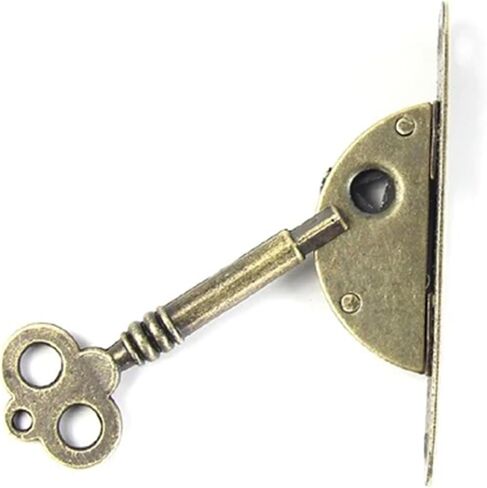 Antique Cabinet Drawer Lock for Jewelry Box Wooden Dressing Case Bookcase Gift Storage- Box Rarelock MMS524 1Pcs(NO 02 1pcs) in Saudi Arabia