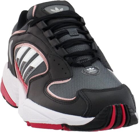 adidas WomensOriginals Falcon 2000 Casual Shoes Womens Fu9588 Size 8 White/Black/Pink in Saudi Arabia