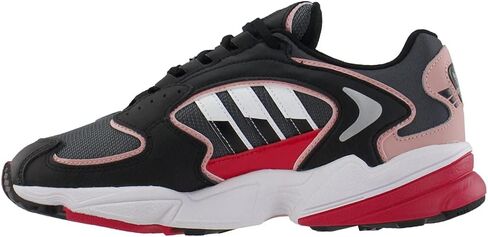 adidas WomensOriginals Falcon 2000 Casual Shoes Womens Fu9588 Size 8 White/Black/Pink in Saudi Arabia